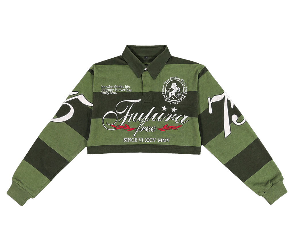 Futura Free Crop Top Rugby Polo