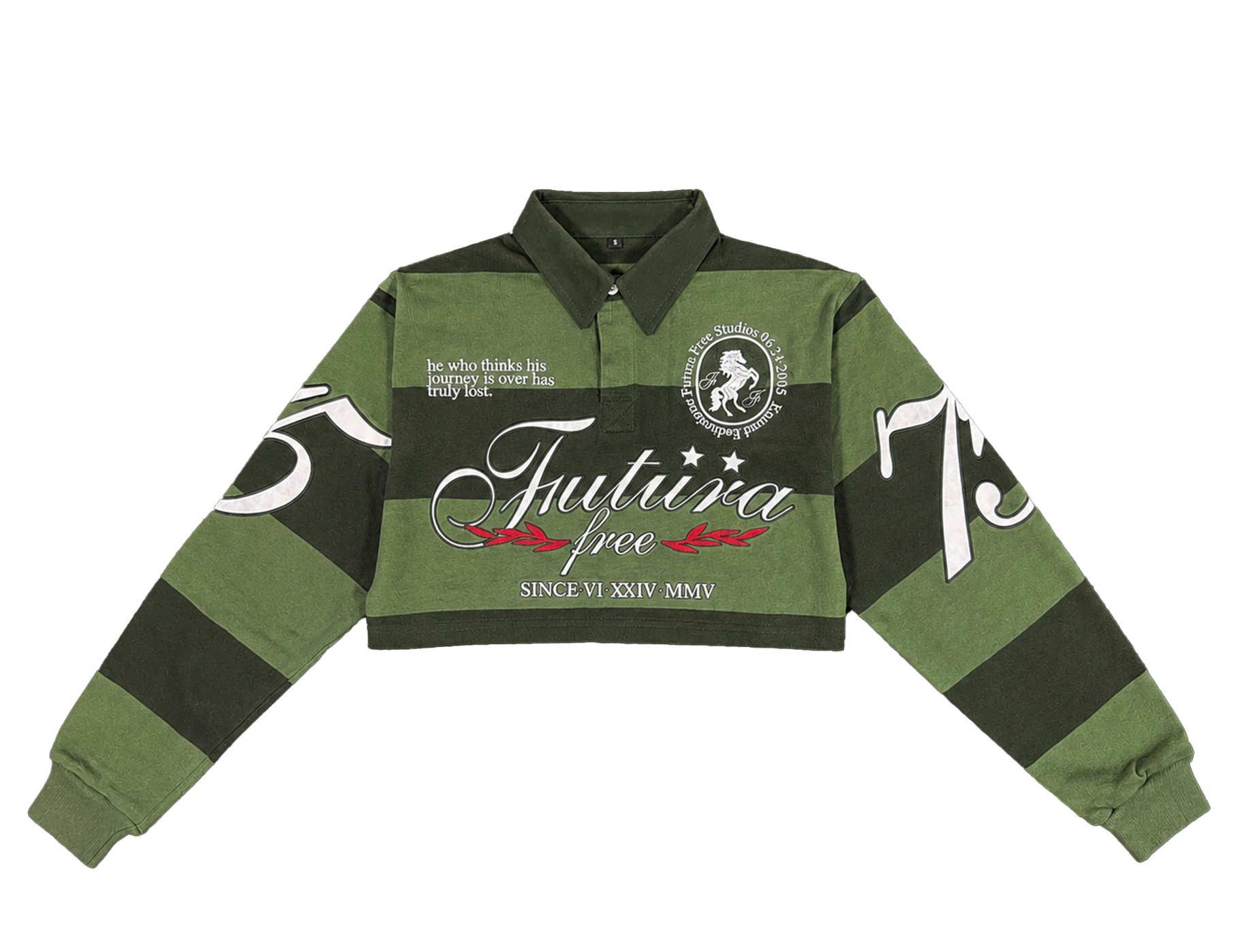 Futura Free Crop Top Rugby Polo