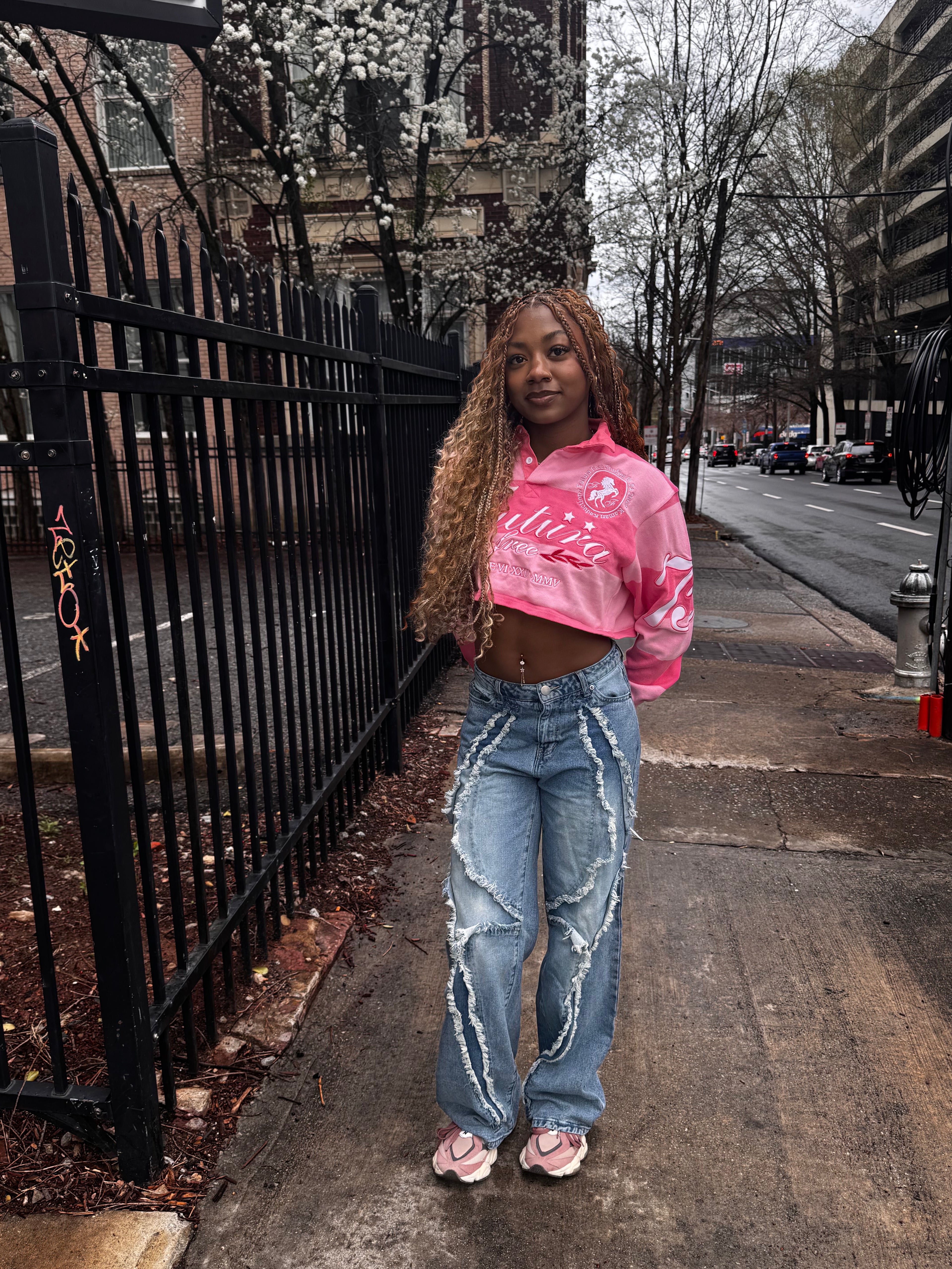 Valentines Crop Polo