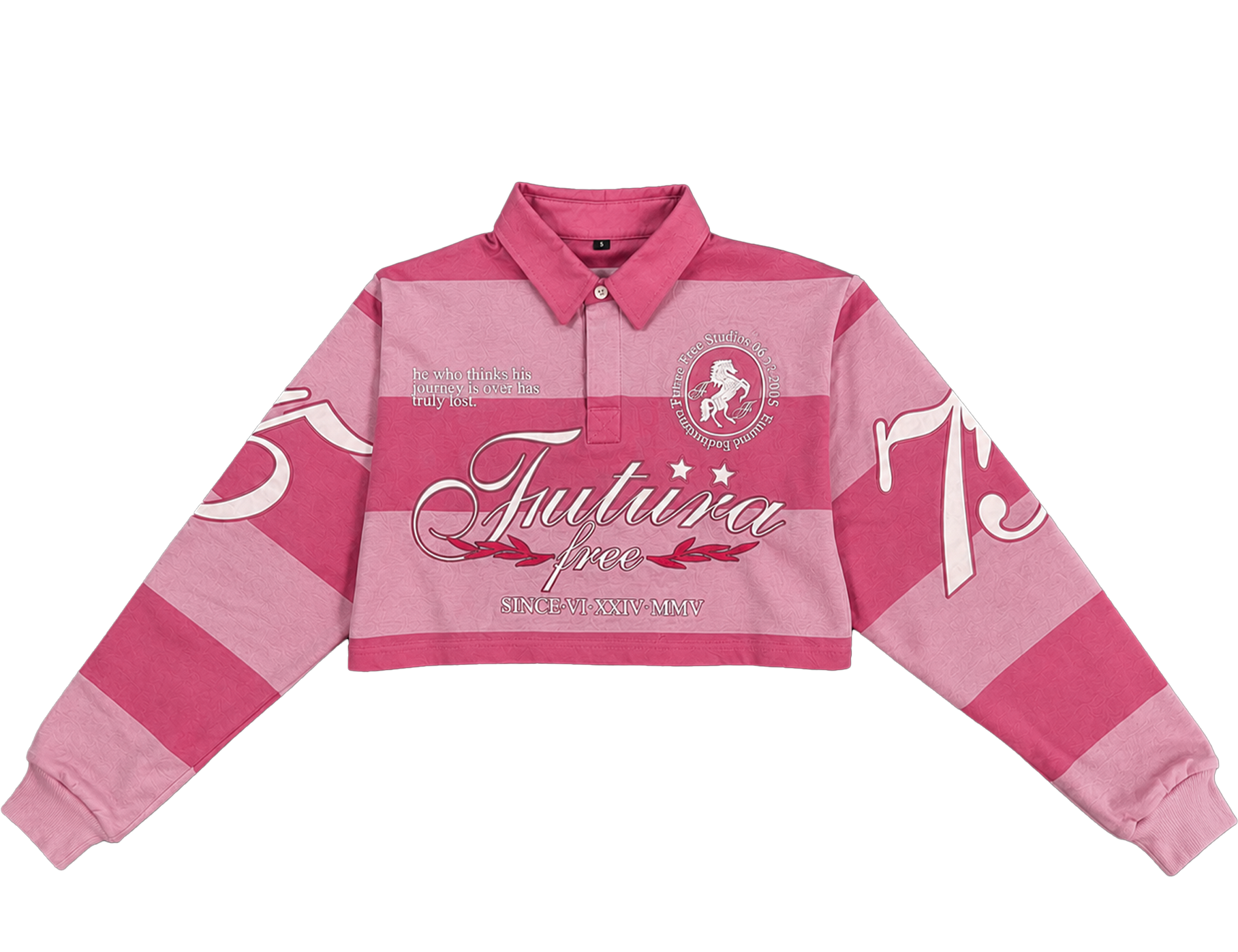Valentines Crop Polo