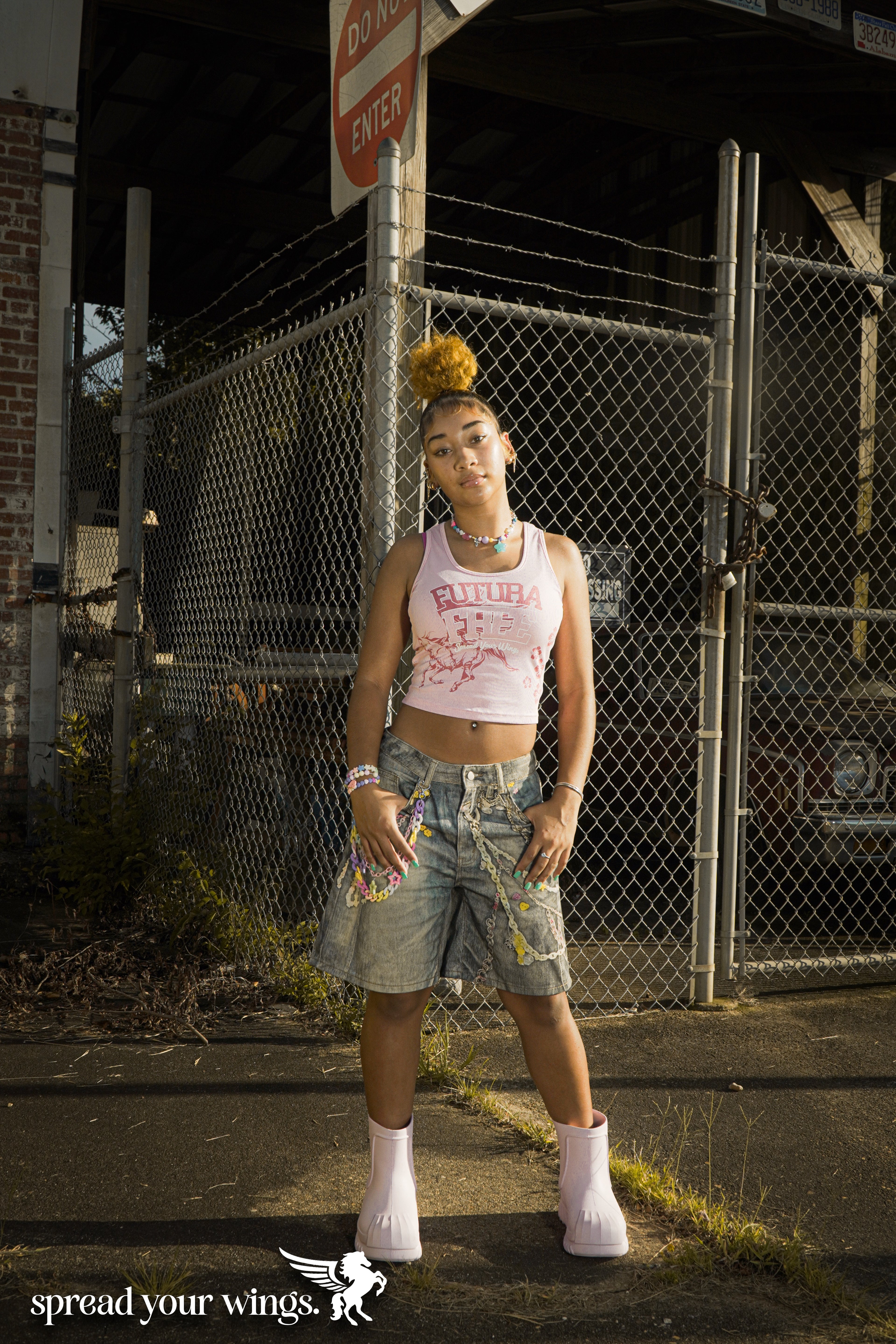 Pegasus Crop Top Tank