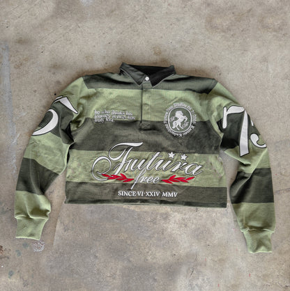 Futura Free Crop Top Rugby Polo